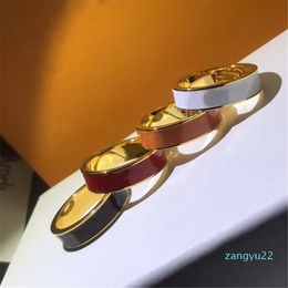 2021 Fashion Ring for Man Women Rings Men Woman Jewellery 8 Colour Gifts Fashionable Accessories