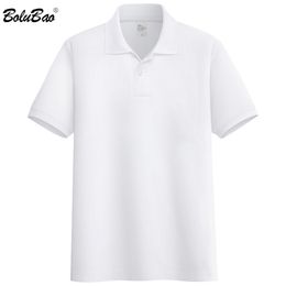 BOLUBAO Summer Men Short Sleeve Polo Shirts Tops Men's Solid Colour Polo Shirt Fashion Brand Casual Polo Shirt Male 16 Colours 210518