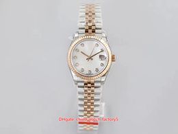20 Style Top Quality Ladies Watches 31mm x 10.9mm Datejust Perpetual 904 Steel Sapphire CAL.2235 Movement Mechanical Automatic Watch Women's Wristwatches