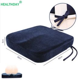 Chair cushion Seat Pad Sitting Pillow Soft Memory Foam Tailbone Pain Sciatica Pillow cushion for Dining chair pading 210716