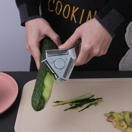 Kitchen Handheld Peeler Slicer Shredder Peeler Multi Stainless Steel Blade Grater Kitchen Gadgets and Accessories