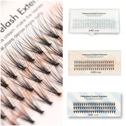 Professional False Eyelash Extensions DIY Individual Cluster Fake Eyelashes Synthetic Fibre Grafting Volume Lashes Makeup Tool