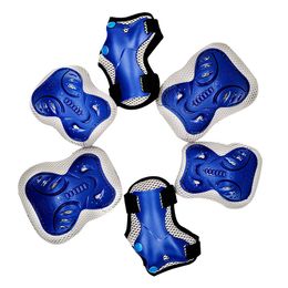 Elbow & Knee Pads 6pcs/set Protective Gear Wrist Protector Protection For Scooter Roller Skating Skateboard Kid Children