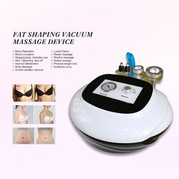 2021 Body Facial Cupping Therapy Of Vacuum Massage Mesotherapy Machine Cellulite Stretch Marks Removing Instrument with 3 Heads for Salon SPA Use