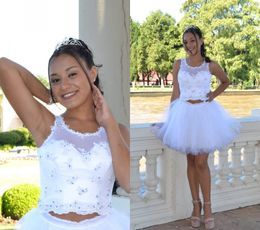 Vestidos De Fiesta Blancos Cortos Elegantes Oferta Online | DHgate.com