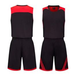 New basketball suit Men Customized Basketball Jersey Sports Training Jersey Male comfortable Summer Training Jersey 060
