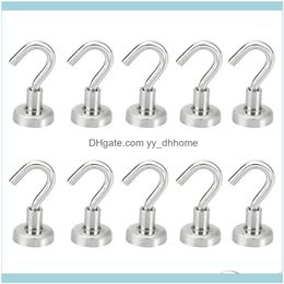 Rails Housekeeping & Gardend16 Super Strong Magnetic Hooks For Storage And Organization Heavy Duty Hook Holder Metal Stainless Steel Hanger