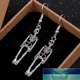 Halloween Vintage Skeleton Skull Dangle Earrings for Women Jewellery Goth Party Gifts Aretes De Mujer Modernos Punk Drop Earrings Factory price expert design Quality