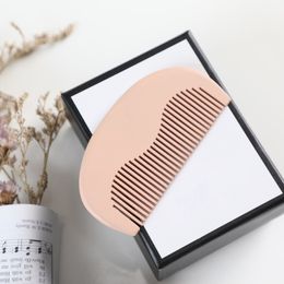 Mini Cute Little Combs Brushes Practical Sandalwood Comb with Gift Box Designer for Women Girls Holiday Gifts RRD7726