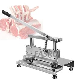 Commercial Bones Sawing Machine Bone Cutting Maker Frozen Meat Cutter Manual Meat Chop Trotter Ribs