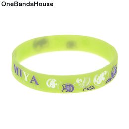 100PCS Japan Anime SK8 the Infinity Silicone Rubber Bracelet Glow in Dark Band for Promotion Gift