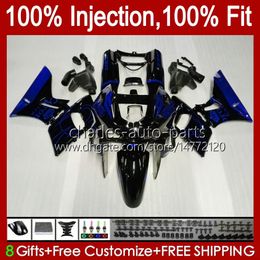 Injection For KAWASAKI NINJA ZZR400 ZZR600 1993 1994 1995 1996 1997 1998 1999 07 84HC.164 ZZR 400 600 ZZR-400 blue black new 2001 2002 2003 2004 2005 2006 2007 Fairings