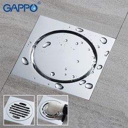 Other Bath & Toilet Supplies GAPPO Drains Square Floor Drain Bathroom Cover Shower Room Strainer