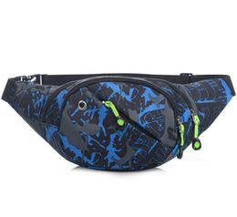 creative fashion waist bag unisex outdoor climbing casual storage sacks waterproof sport waists bags cross body pack large capacity zipper packs