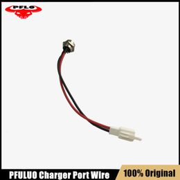 Original Smart Electric Kick Scooter Charger Port and Wire Replacement Parts For PFULUO X11 Foldable SkateBoard