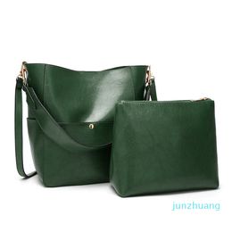 HBP composite bag messenger bag handbag purse Designer bag high quality simple fashion Two in one combo Individuality