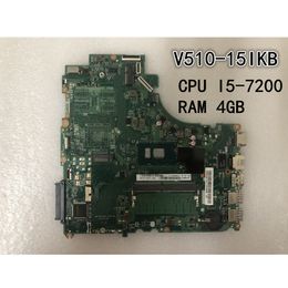 Original laptop Lenovo V510-15IKB Motherboard mainboard I5-7200U UMA 4G FRU 5B20M31734