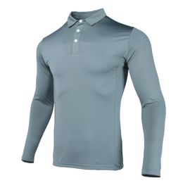 Light grey Quick Dry Running Shirt Long Sleeve Compression Shirts Gym T-shirt Fitness Sport Cycling zipper Men Rashgard