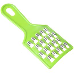 Green Handle Cabbage Cutter Household Kitchen Vegetable Tools Quick Dumpling Filling Knife hand Chop Board Planer