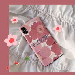 Simple HUAWEI Mobile Phone Case 8plus Painted Mobile Phone Case IP XSMax For Huawei P30/mae20pro