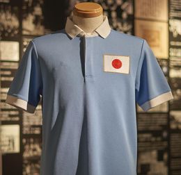 -Japão 100th Anniversary Futebol Jerseys 2020 Japão Camisa De Futebol Kit 2021 Tsubasa Atom Número dos desenhos animados Fontes HOME Top Tailândia Uniforme de Qualidade