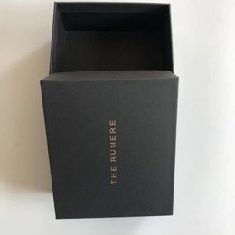 Customised Jewellery Storage Packing Boxes Rigid Gold Foil Logo Packaging Gift Box for Cosmetic Watch Lighter Include Lid