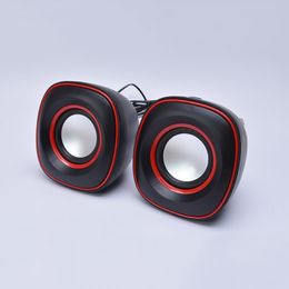 Portable Speakers Mini USB Wired Music Stereo Laptop Desktop Computer Speaker For PC Notebook Home