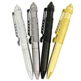 Tactical Pen Self Defence Supplies Simple Package Tungsten Steel Security Protection Personal Defence Tool Defence EDC Anti-skid Portable