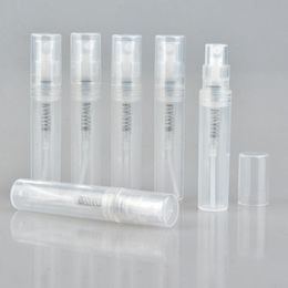 2ml 3ml 5ml 10ml plastic Perfume Bottle Empty Refillable Spray Bottle Atomizer Sample