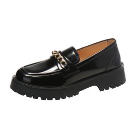 Ladys Spring Shoes Female British Japanese School Shoes Thick-soled College Casual Loafers Genuine Leather Fashion Shoes Girls