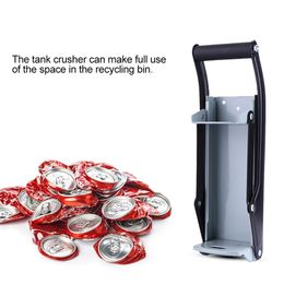 16oz 500ML Can Press Bottle Crusher Metal Crushers Heavy Duty Opener Smasher Kitchen Tools For Soda Beer s s 210817