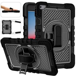 Full-Body Protection Tablet Cases Rotatable Stand/Hand Strap Case For Samsung Tablet A7 Lite 2021 SM-T220/T225