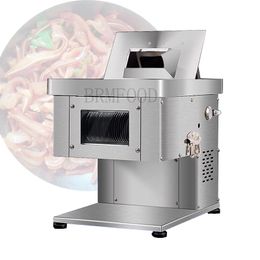 2021Commercial Small Meat Slicer Stainless Steel Dicing Machine Fully Automatic Shred Electric Vegetable Cutter Grinder 220V