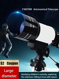 HD Professional High Quality Astronomical Telescope Powerful Zoom Night Vision Deep Space Star View Moon