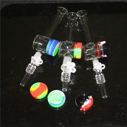 wholesale hookahs smoking mini nectar kit quartz dab straw tips glass water pipes smoking pipe Oil Rigs