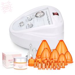 Breast Shaping Enlargement Button Lifting Products with Vacuum Cups Machine Massage Face Skin Tighten Big Cup