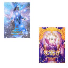 2022 mini jogos de tabuleiro Novo Inglês Ler Fate Cartão Jogo Mini Angel Respostas Starseed Oracles Cartões Deck de Tarot para uso pessoal