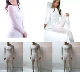 Vakum Zayıflama Makinesi için Shapewear Bodysuit, Rulo Masaj Ekipmanları Tek Kullanımlık Profesyonel Vücut Takımı, Şekillendirme, Beyaz M L XL