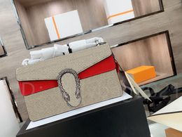 2021 top Classic luxury fashion brand shoulder bag wallet vintage lady brown leather mini 17cm handbag designer chain belt box wholesale letter handbags