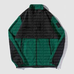 mens down jacket classic print designer winter parka outdoor Embroidery Turtleneck zippers jackets casual warm Fleece couple coat