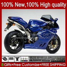 Fairings Kit For MV Agusta F4 R312 750S 312R 750R 1000R 05 06 Bodywork 35No.39 MA MV F4 750 1000 R CC S 1000CC 05-06 Cowling 312 1078 S Gloss blue 2005 2006 Full Body