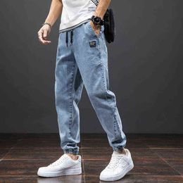Azul Jean Joggers Para Hombre Oferta Online | DHgate.com