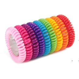 new Anti Mosquito Repellent Bracelets Multicolor Pest Control wristband Insect Protection Camping Outdoor Adults Kids Baby Pest Control EWD7