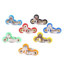 Roller Bicycle Chain Fidget Toy Hand Spinner Finger Decompression toys Key Flippy Bike Chains Stress Relief