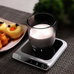 5V Mini Cup Warmer Usb Coffee Heater Tea Maker Cup Heater Pad Water Tea Milk Warmer Pad Electric Plate Mug Heater Coaster 210706