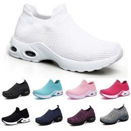 Men Running fashion Shoes l47 Black Pink Laceless Breathable Comfortable Mens Trainers Canvas Shoe Sports Sneakers Runners 35-42