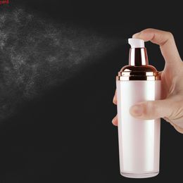 300pcs/lot 30/50/80/120ml Small Empty Acrylic Spray Bottle For Make Up And Skin Care Perfume Refillable Pink Travel Atomizergood qualty