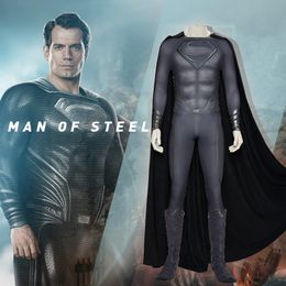 February Superman steel 2cos suit Clark body tights cos performance