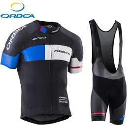 2022 Orbea Cycling Sets Man Cycle Jersey Dress Uniforms for Uniform Shirt Bike Bib Mens Clothes