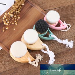 1pc Face Clean Brush Massager Facial Care Skin Pore Clean Brush Wash Deep Cleansing Soft Fibre Mild Face Cleansing Brush